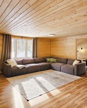 奢华小屋, 度假村景观 | 起居区