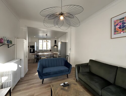 Maison de vacances 146 m² proche centre avec terrasse privée et Wi-Fi