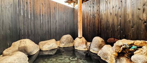 MIKA - Japanese-Style Room with Private Open-Air Bath , Non Smoking | Bathroom | Separate tub and shower, free toiletries, hair dryer, towels