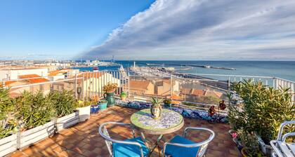 Guest Room - Belle Vue Le quartier haut - Sea View & Wi-Fi