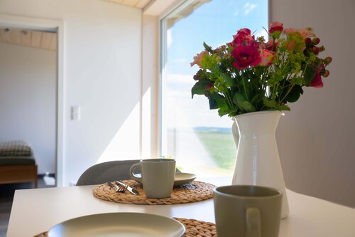 Vacation home at the airfield surrounded by nature