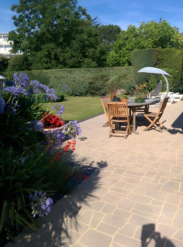 Chambres d'hôtes Soizic – Zimmer mit privater Terrasse, Gemeinschaftsgarten und WLAN