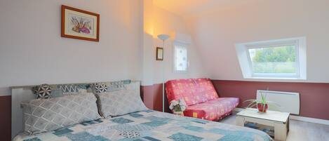 1 chambre, Wi-Fi, literie fournie