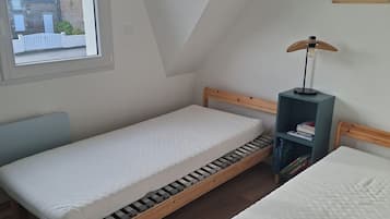 2 dormitorios, cuna de viaje, wifi gratis