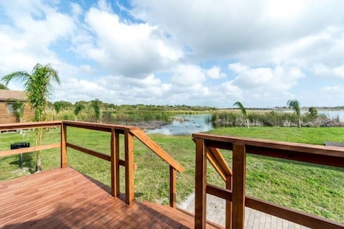 Lakefront Cabin 10min toBEACH/Dogs OK/Kayak/#408