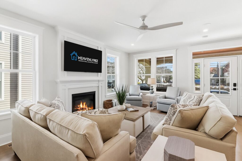 Luxury 5br Coastal Duplex / 1 Block To Beach & Boardwalk - Ocean City, NJ