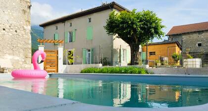 Le Pommier" apartment in farmhouse