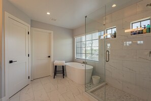 Hair dryer, towels, soap, toilet paper - Cozy 4 bedroom home in Phoenix, in gated community! (Phoenix)