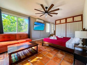 1 bedroom, desk, iron/ironing board, WiFi - Villa Spinoza: Lux Pool, Garden, Retreat & Beach (Guana Bay Beach, Philipsburg)