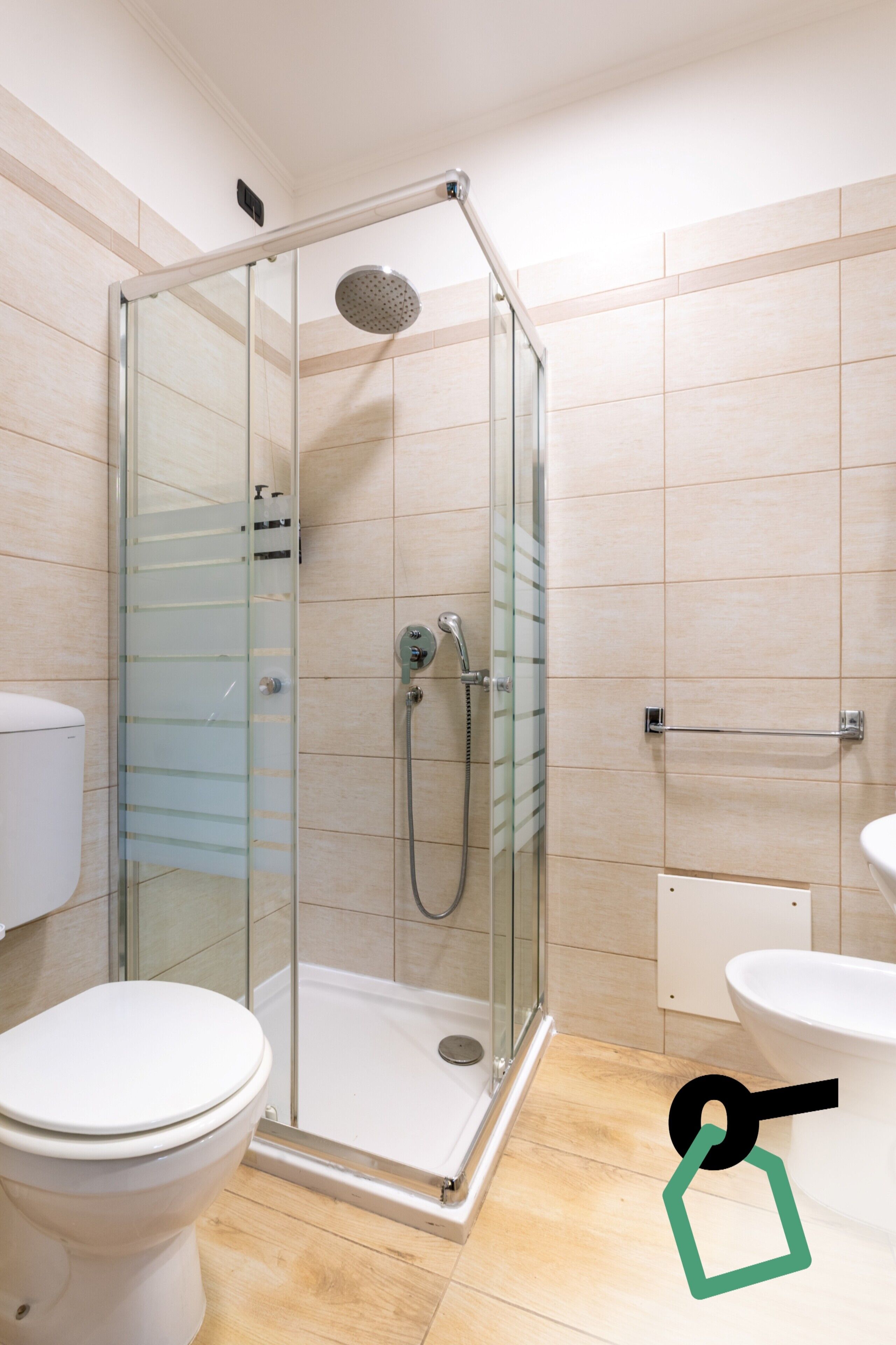 Camera con letto matrimoniale o 2 letti singoli | Bagno