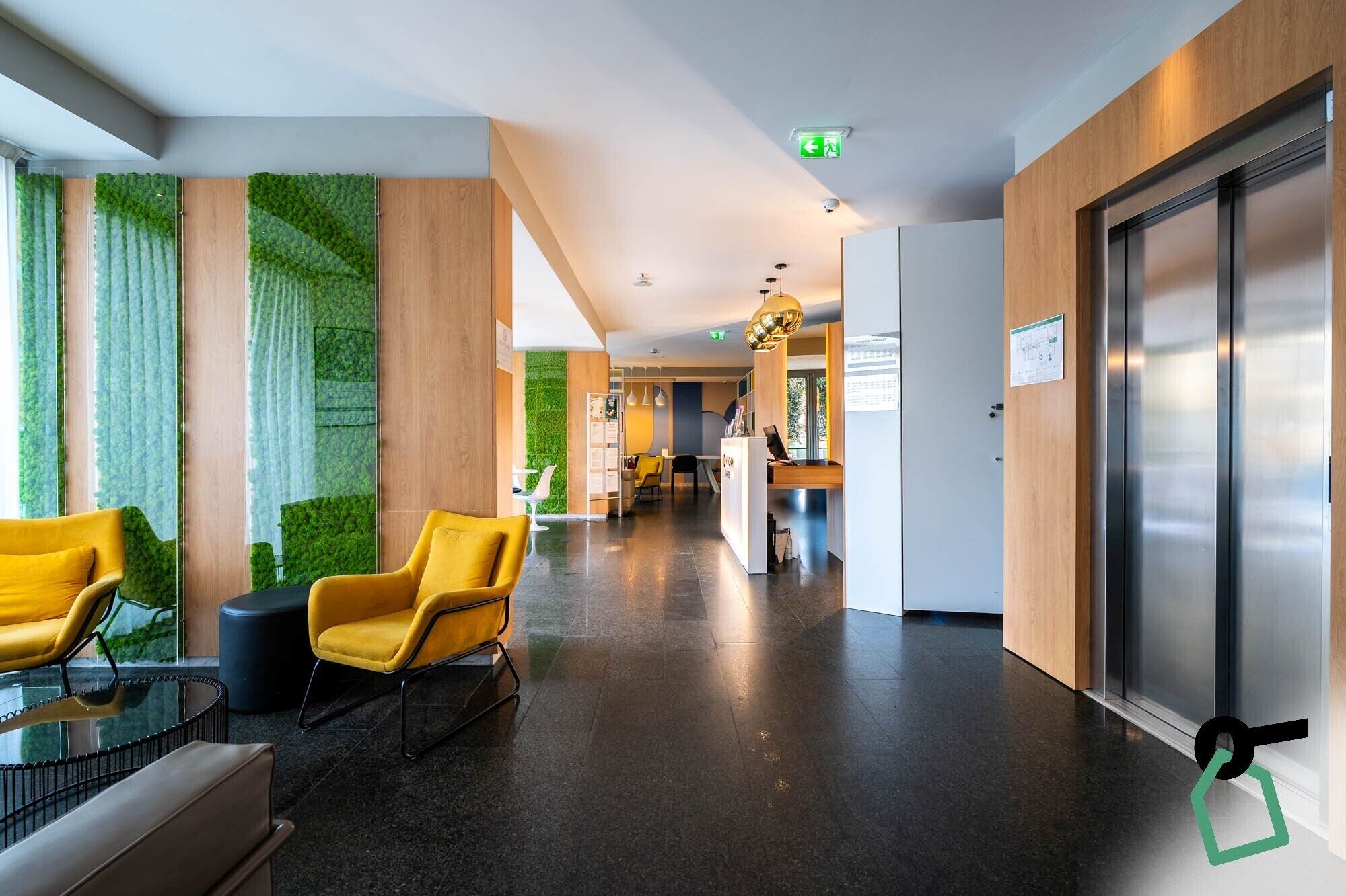 Sitzecke in der Lobby