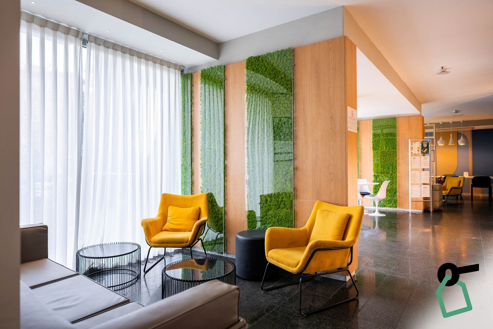 Sitzecke in der Lobby