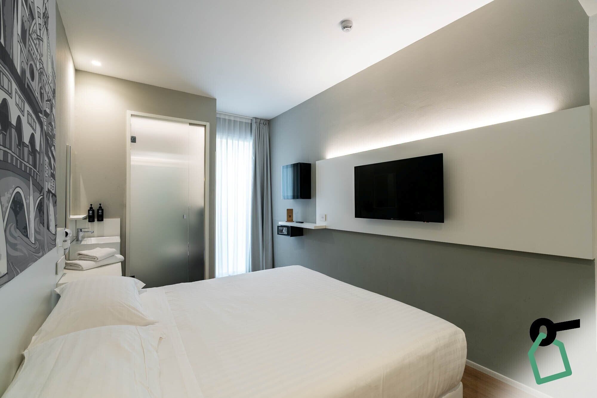 Quarto casal | Cofres nos quartos, Wi-Fi de cortesia, roupa de cama