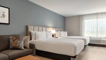 Studio Suite, Multiple Beds | Desk, laptop workspace, blackout curtains, iron/ironing board