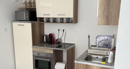 Charming 2-bedroom house with AC in Debrecen