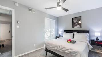1 bedroom, desk, iron/ironing board, free WiFi