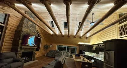 Majestic 6-bedroom house with indoor pool and sauna.