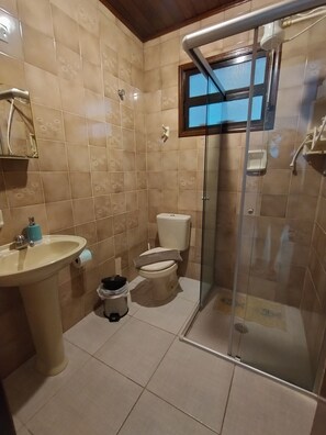 Chalet, Bergblick | Badezimmer