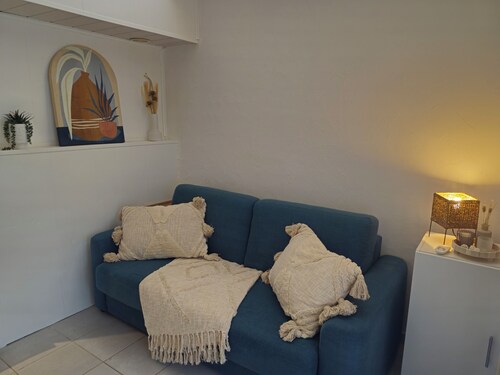 Location maisonnette climatisée avec terrasse Port Leucate