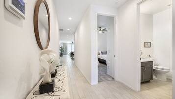 4 bedrooms, iron/ironing board, travel crib, free WiFi