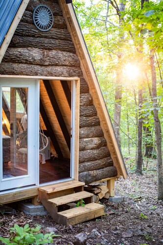 Lake Of The Ozarks Tiny Aframe in the woods