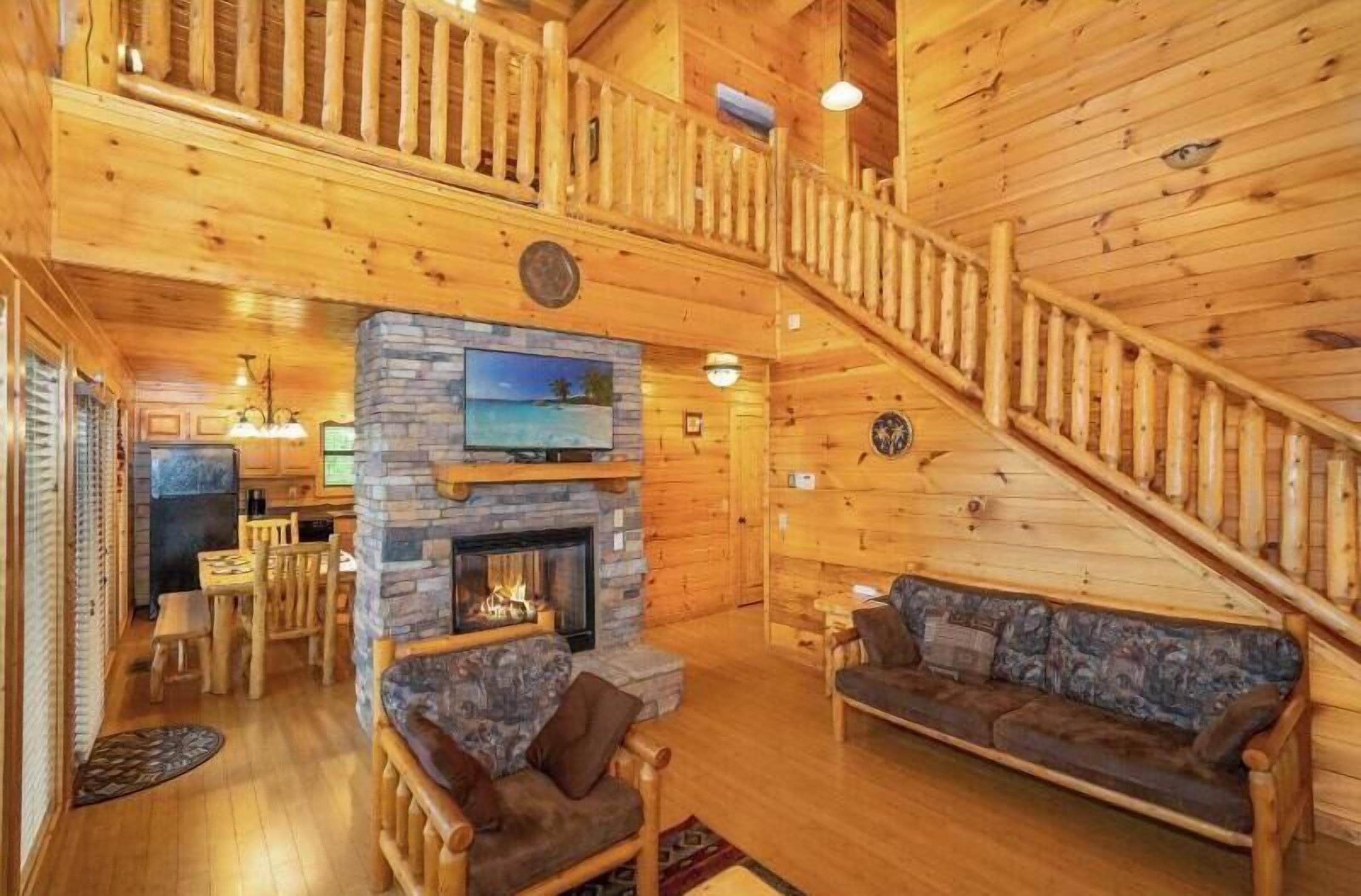 42-inch flat-screen TV with digital channels