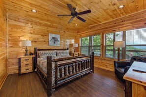 Cabin, nhiều giường, sân hiên, quang cảnh núi (Majestic View) | 3 phòng ngủ, trang trí khác biệt 