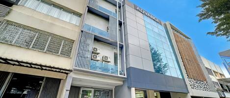 Fassade der Unterkunft