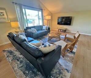 Smart TV, video games, foosball