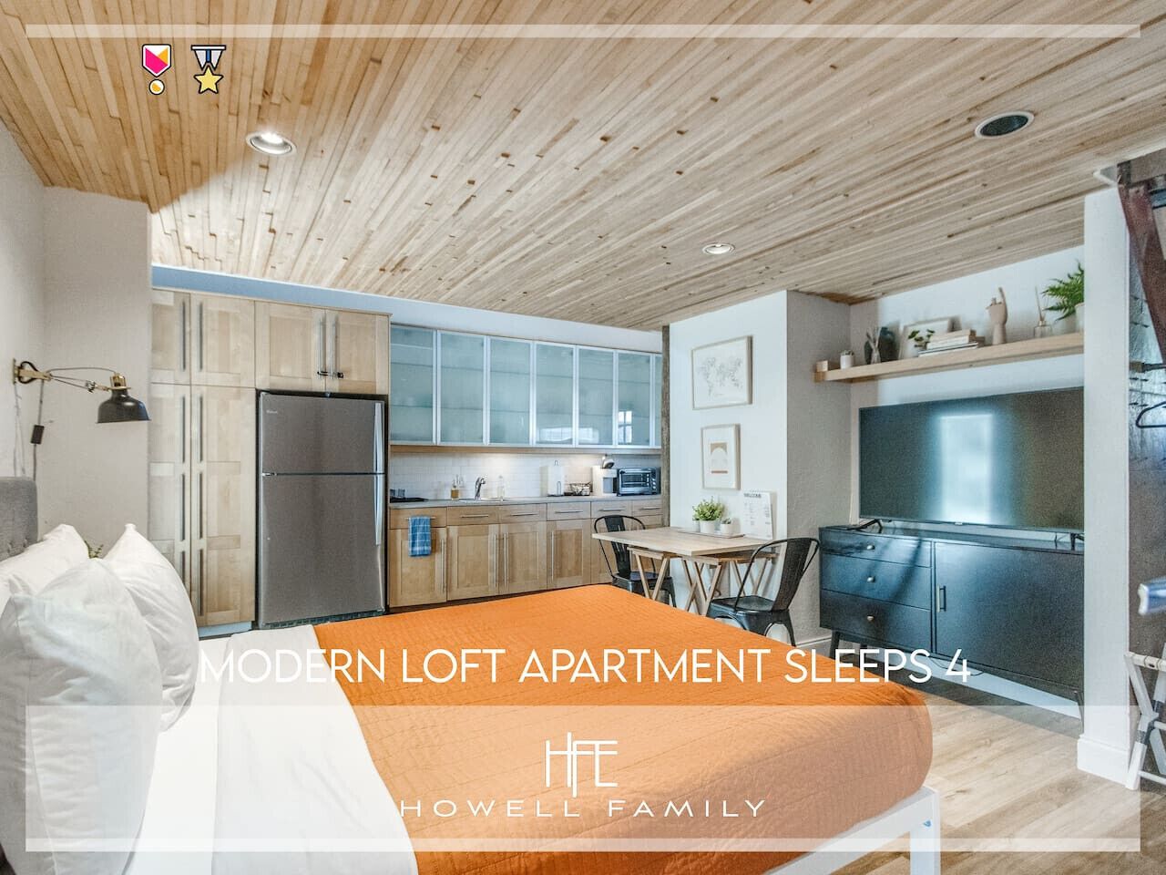 2 bedrooms, iron/ironing board, travel cot, WiFi