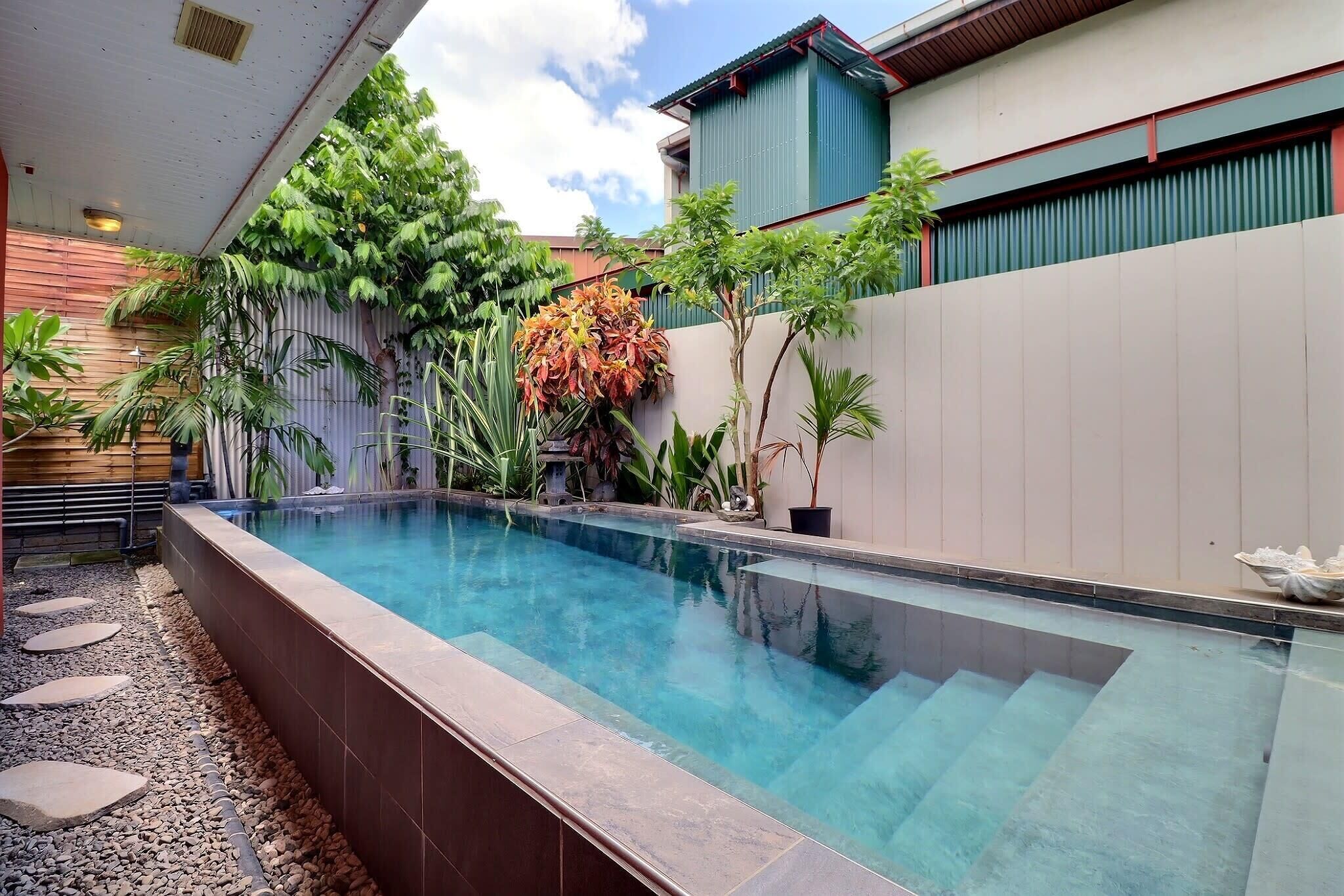 Beheizter Pool