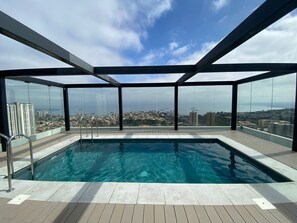 Indoor pool - Apartment view at the sea - Vista Placeres (Viña del Mar)