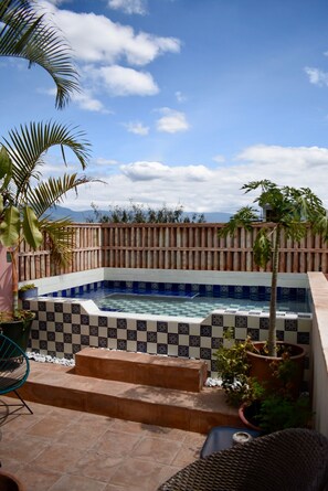 Alberca al aire libre 