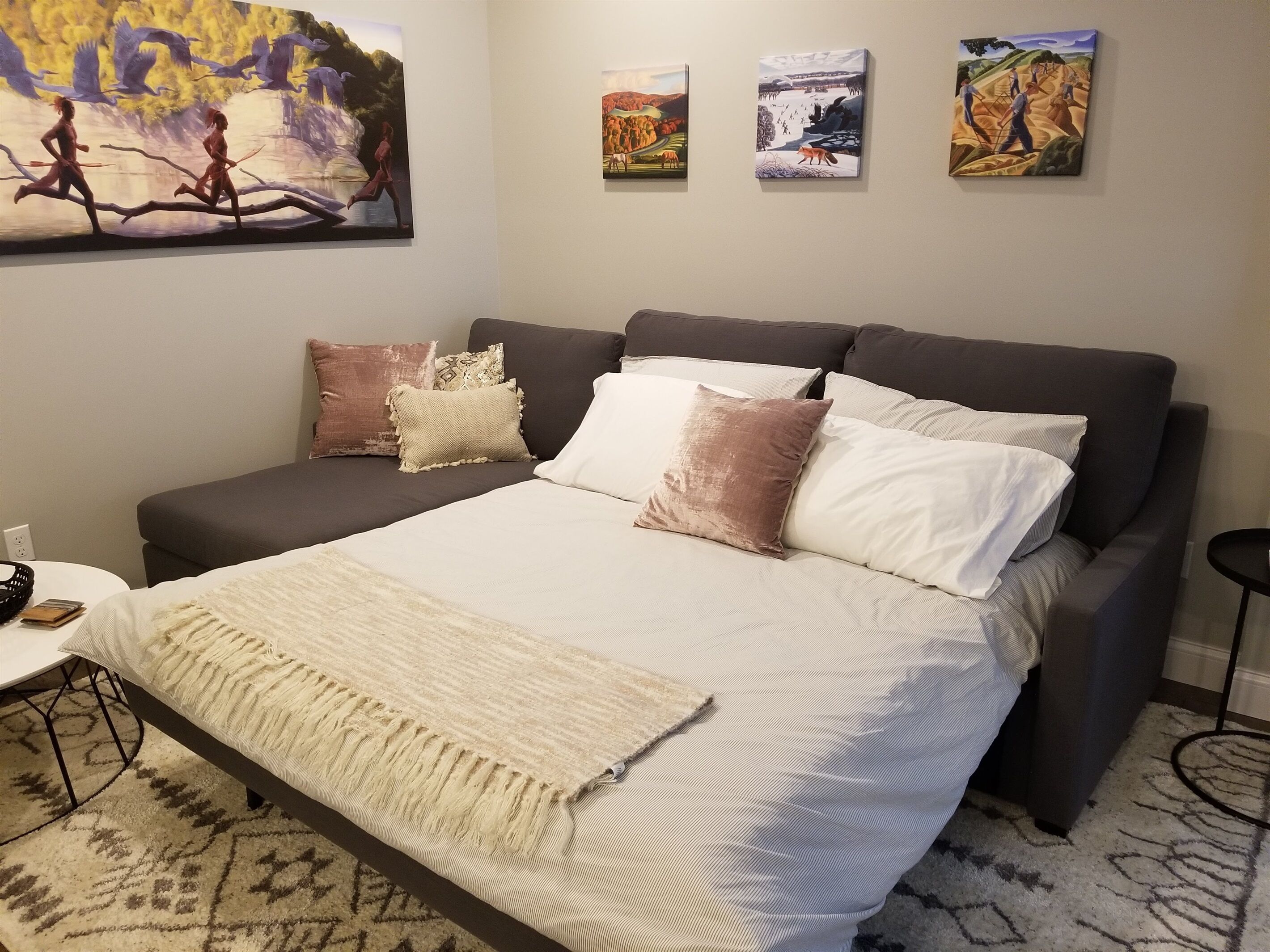 1 chambre, fer et planche à repasser, Wi-Fi, draps fournis