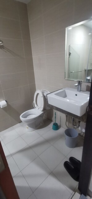 タオル、石鹸、トイレットペーパー