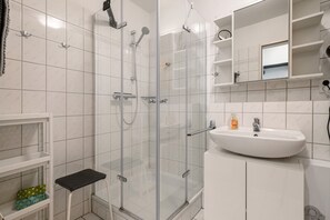 Dusch och hårtork