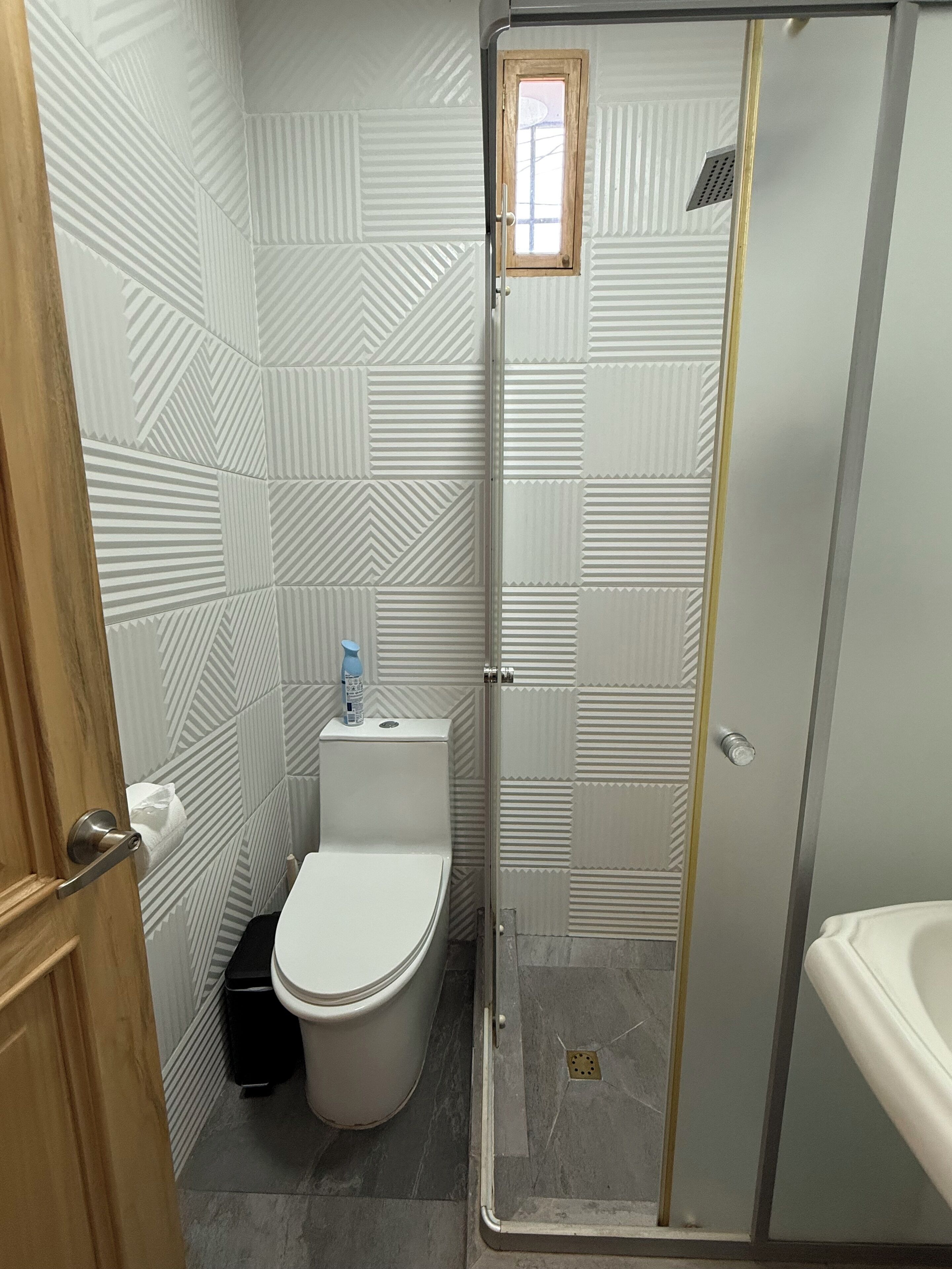 Hårtørrer, håndklæder, Sæbe, Toiletpapir