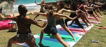 Bohemian private beach house with 4 bedrooms & gazebo by the ocean. Love Dogs