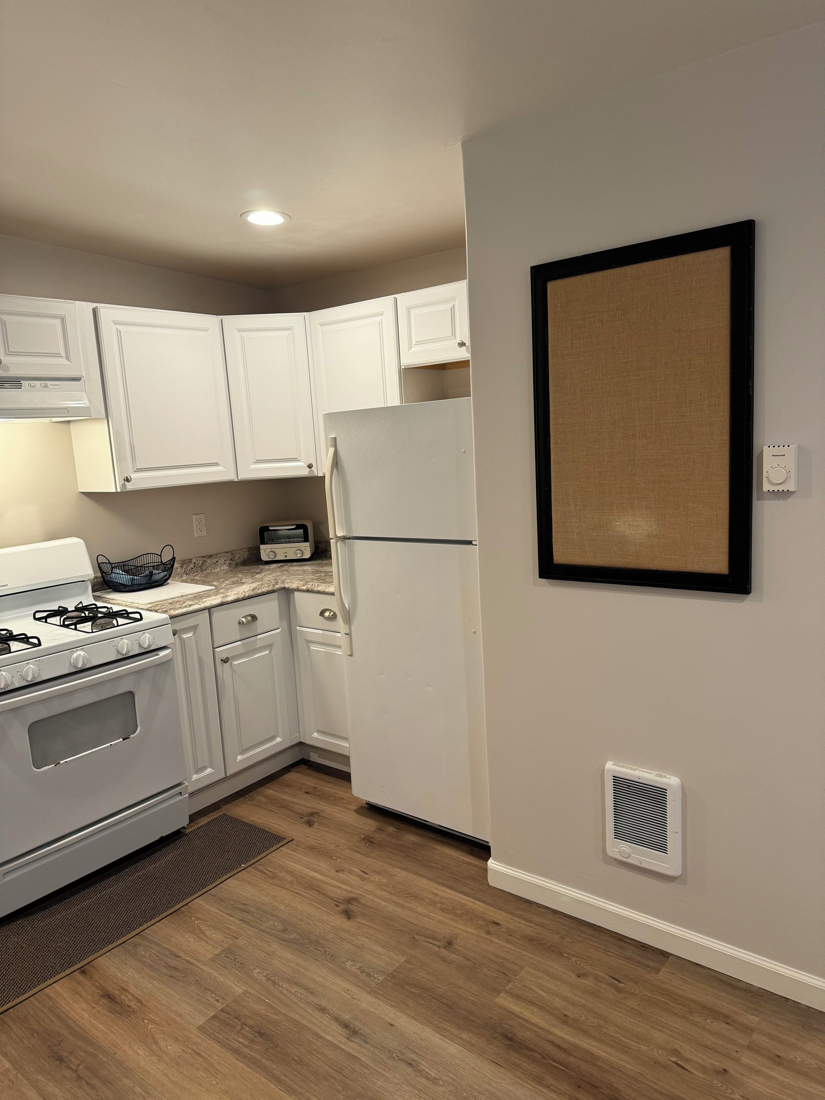 Microwave, oven, stovetop