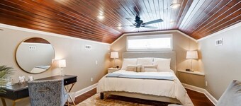 Stylish NoDa Gem | Hot Tub, Games & Walk to Dining