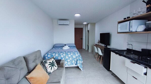 Comfort Studio | Free WiFi - Max Carneiros Suites by CTA (Tamandaré)