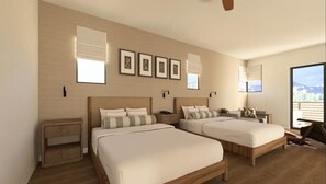 Pillowtop beds, in-room safe, iron/ironing board, free WiFi