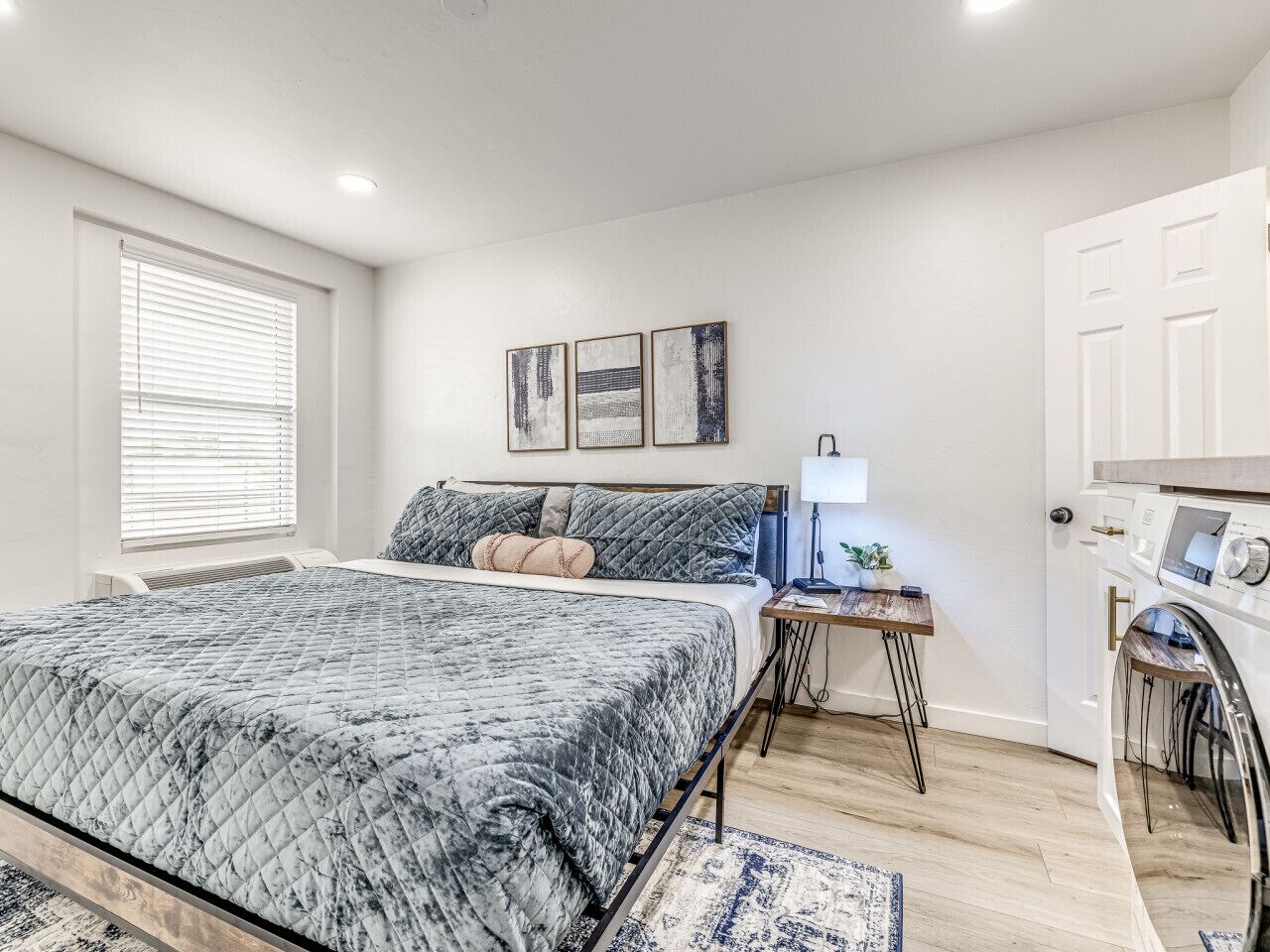 1 bedroom, iron/ironing board, travel crib, WiFi