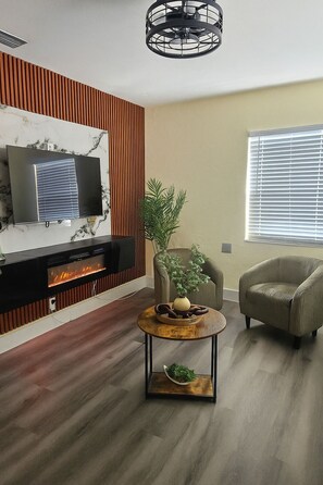 智能电视、壁炉