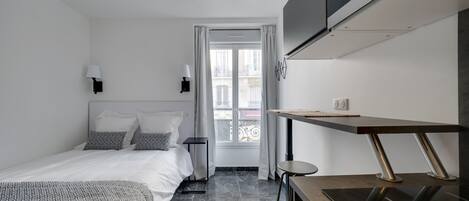 1 Schlafzimmer, Bügeleisen/Bügelbrett, kostenloses WLAN, Bettwäsche