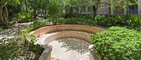 Enceinte de l’hébergement