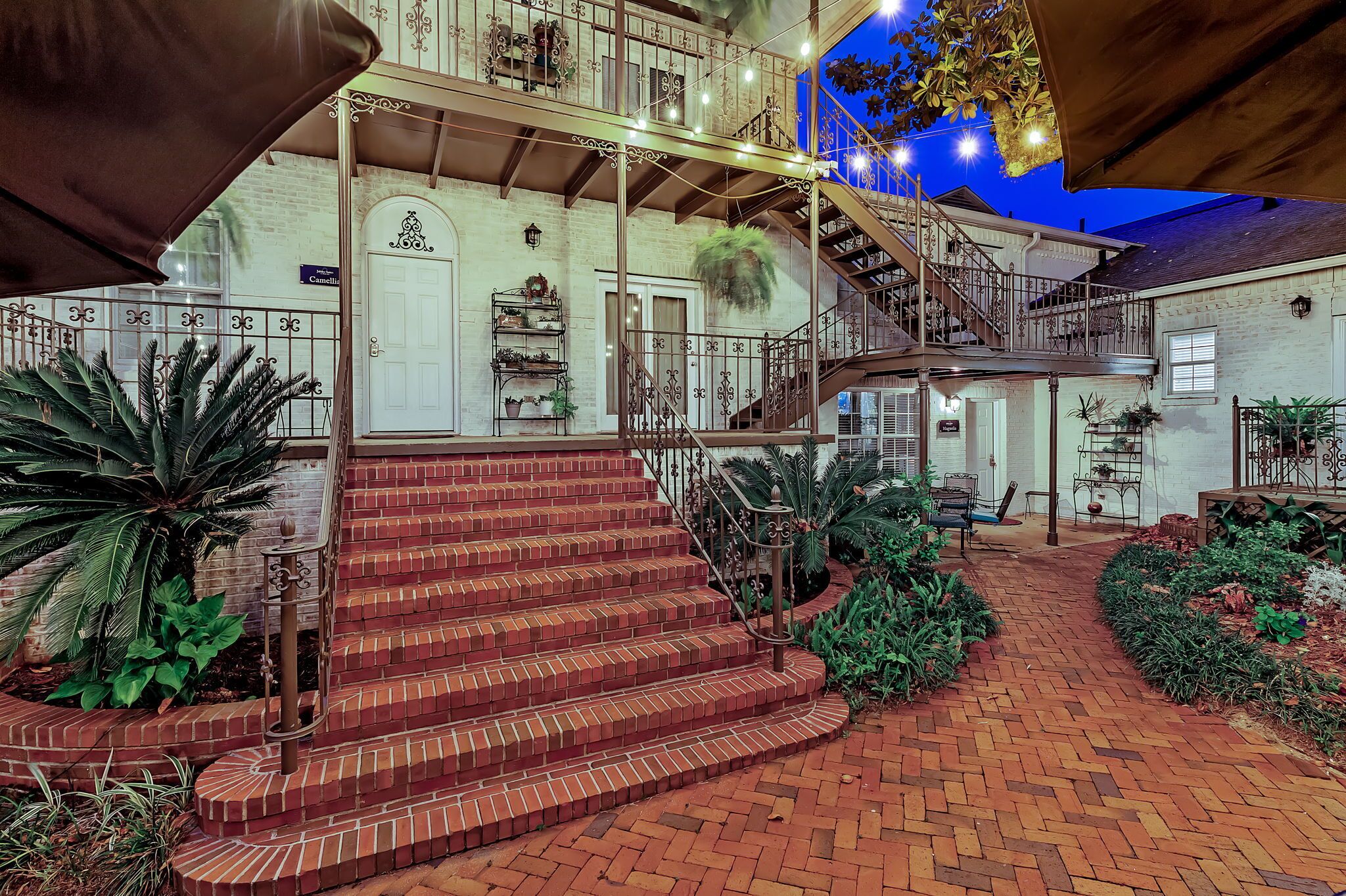 Cypress Luxury Suite, 2 Bedrooms, Bay View | Vista para o pátio