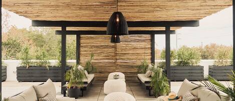 Terraza en la azotea