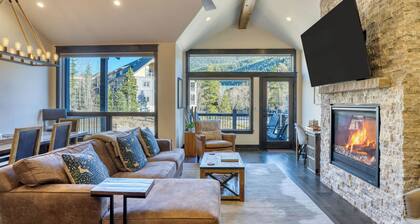 Fireplace, Game Room & Mountain Views Near Golf & Dining Keystone River Run by Avantstay