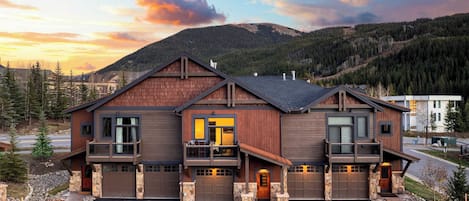 Fassade der Unterkunft